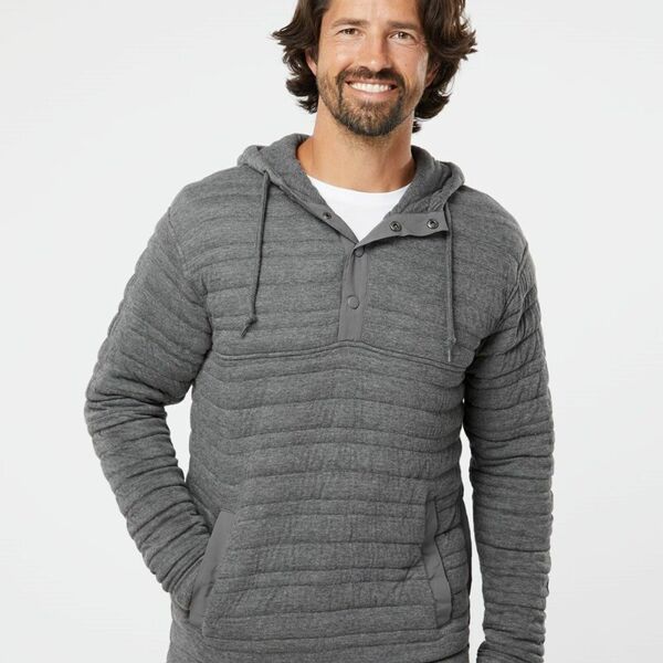 Horizon Quilted Anorak Hooded Pullover Thumbnail