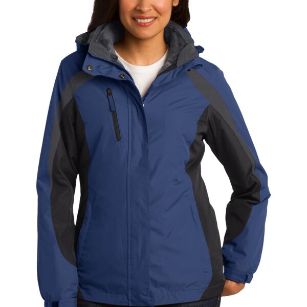 Port Authority Women's Colorblock 3 in 1 Jacket L321 Women's Colorblock 3 in 1 Jacket Thumbnail