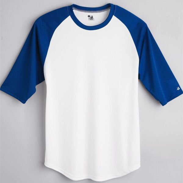 Youth B-Core Three-Quarter Sleeve Baseball T-Shirt Thumbnail
