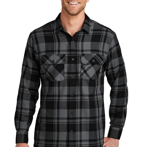 Port Authority Plaid Flannel Shirt W668 Plaid Flannel Shirt Thumbnail